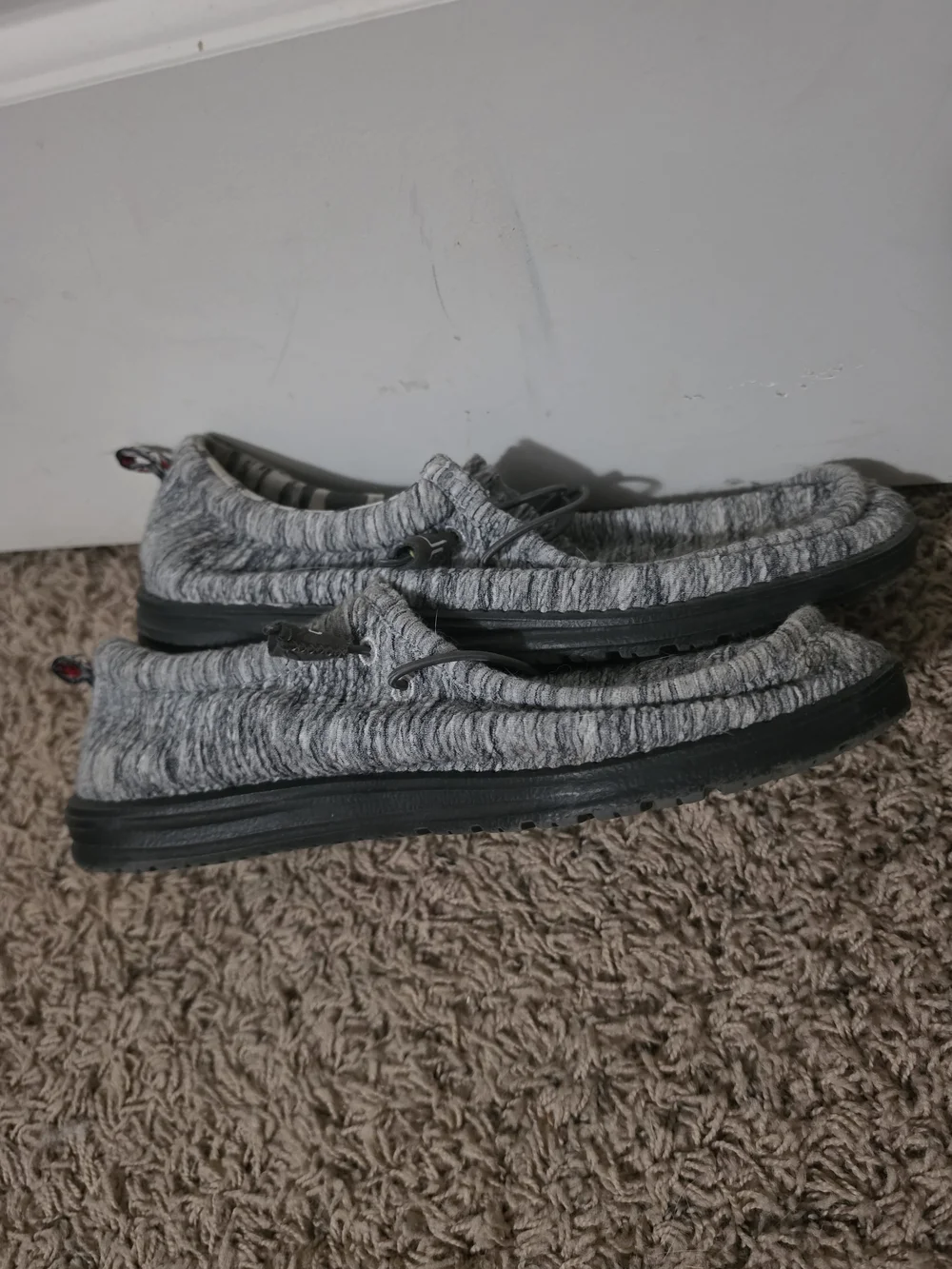 Hey Dudes Men Wallys Grey